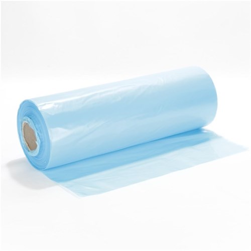 Poly-Zuschnitte LDPE, blau-transparent 1 x gefalzt 1000 x 1000 mm, 50 my Produktbild 0 L