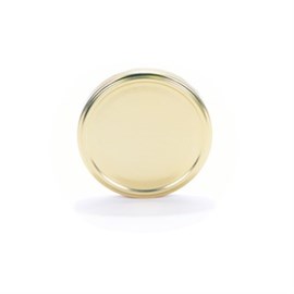Twist Off Deckel 100 mm steril, gold, lose im Karton Produktbild