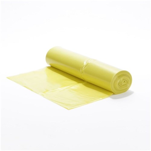 Abfallsäcke gelb T60 120 Liter 700 x 1100 mm, Ro. 25 St. Produktbild 0 L