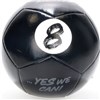 Fußball "Eightball"/"Pokéball" schwarz/rot Produktbild 1 S