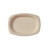Duni Teller Bagasse oval braun, 220 mm Durchm. , Kt. 500 St. Produktbild