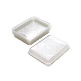 Kunststoff-Deckel für Menüschalen ca. 234,5 x 185 mm, Pack 100 St. Produktbild