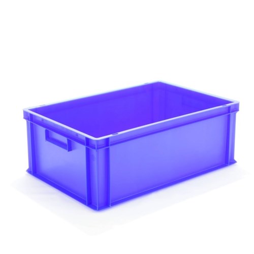 Stapelkasten blau, geschlossen 600 x 400 x 220 mm Produktbild 0 L