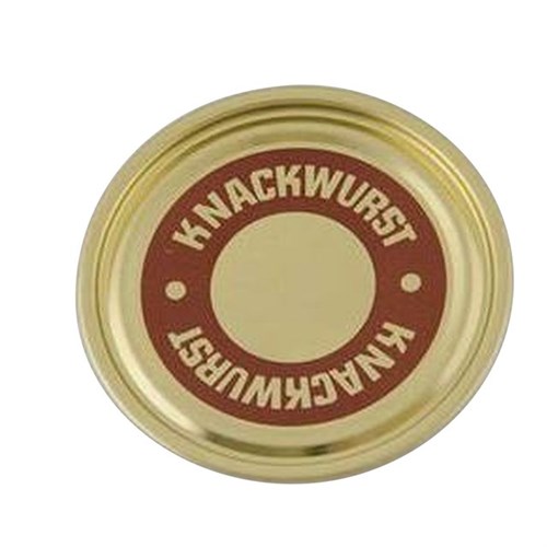 Deckel für Weißblechdosen 99 mm "Knackwurst", Kt. 600 St. Produktbild 0 L
