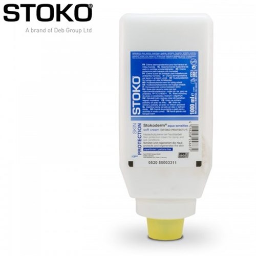Stokoderm® aqua sensitive Hautschutzcreme Fl. 1 L Produktbild 0 L