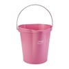 Hygieneeimer-Vikan, pink 5686-1 / 12 Liter / Ausguss + Skala Produktbild