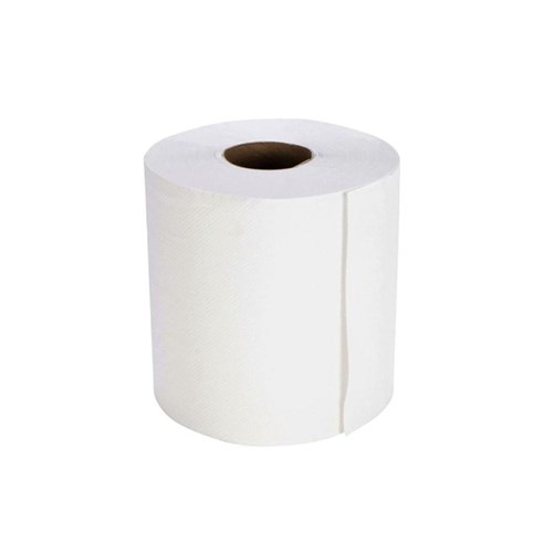 Papierhandtuchrolle, weiß "Katrin" 2-lagig, 20,5 x 30 cm, Pack 6 Ro. Produktbild 0 L