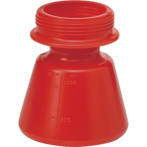 Ersatzbehälter Vikan, rot 9310-4 / 1,4 L, für Ergo Schaumsprüher Produktbild 0 L