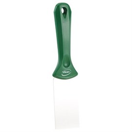 Handschaber-Vikan Edelstahlblatt, grün 4008-2 / 235 x 50 x 22 mm Produktbild