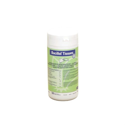 Bacillol Tissues, gebrauchsfertige, aldehydfreie Flächen-Desinfektionstücher Produktbild 0 L