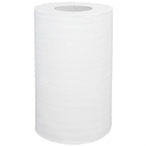 Papierhandtuchrolle, weiß, klein, "Ehlert Profi" 1-lagig, 100 % RC, Ro. 120 m, Pack 12 Ro. Produktbild 0 L