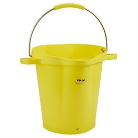 Hygieneeimer-Vikan, gelb 5692-6 / 20 Liter / Ausguss + Skala Produktbild