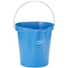 Hygieneeimer-Vikan, blau - metalldetektierbar 5694-3 / 12 Liter / Ausguss + Skala Produktbild
