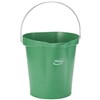 Hygieneeimer-Vikan, grün - metalldetektierbar 5694-2 / 12 Liter / Ausguss + Skala Produktbild