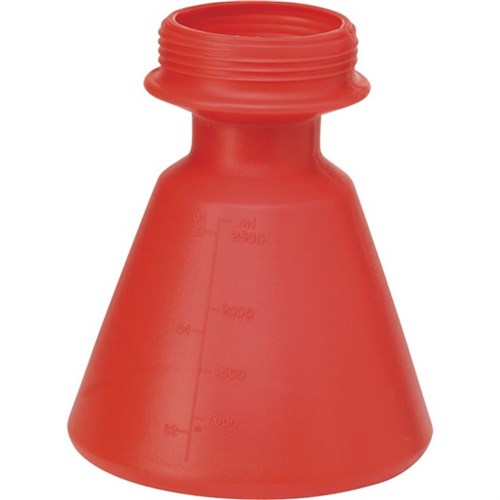 Ersatzbehälter Vikan, rot 9311-4 / 2,5 L, für Ergo Schaumsprüher Produktbild 0 L