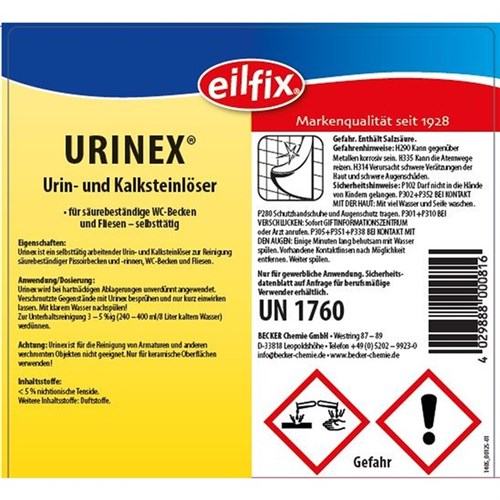 WC Urinex, Fl. 1 L Urin- und Kalksteinlöser Produktbild 0 L