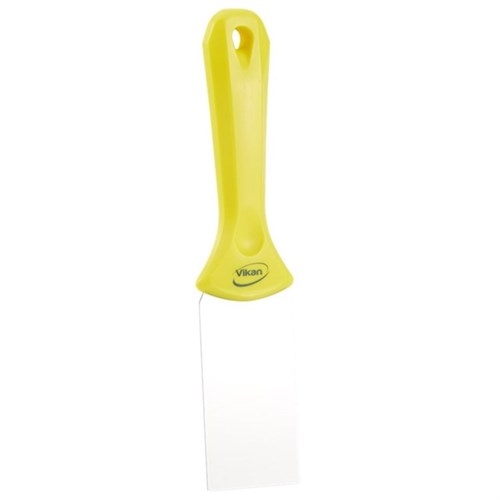 Handschaber-Vikan Edelstahlblatt, gelb 4008-6 / 235 x 50 x 22 mm Produktbild 0 L